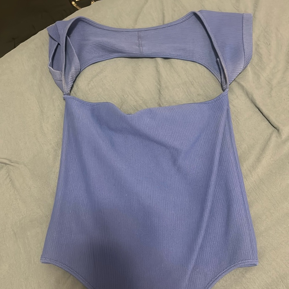 Pretty little thing blue bodysuit